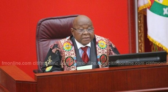 Rt. Honourable Aaron Mike Oquaye, Speaker of Parliament