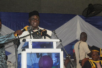 Dr Samuel A. Atintono was speaking at 11th Congregation of Accra College of Education