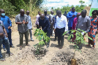 Dr Bawumia during the ceremony at Assin Nsuta