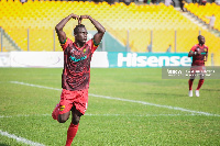 Kotoko striker, Kwame Poku