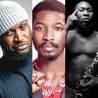 Paul banters with Seun Kuti