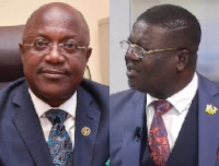 Prof. Ken Attafuah (left), Rockson-Nelson Dafeamekpor (right)