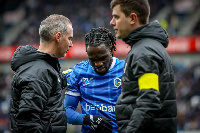 Joseph Paintsil was substituted after he got injured