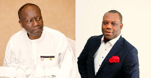 The Finance Minister, Ken Ofori Atta and Minister of Education, Matthew Opoku Prempeh