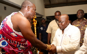 Akufo-Addo with Nana Obonbo Sewura Lipuwura