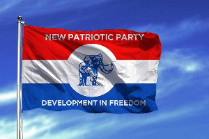 Flag of the New Patriotic Party