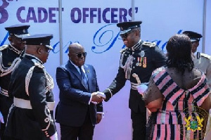 President Akufo-Addo with COP Kofi Boakye