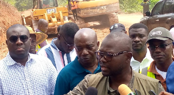 The tour began at Akuse Junction and continued through Somanya, Larteh, Nkurakan