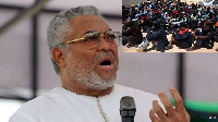 Former President Jerry John Rawlings