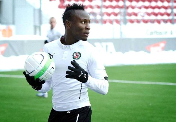 Ostersunds FK defender Samuel 'Mensiro' Mensah