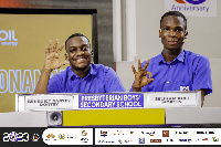 PRESEC Legon's contestants in the grand finale