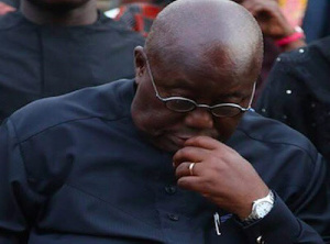 Akufo Addo Sad