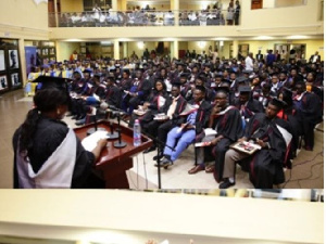 Graduates Receive Their Certificates