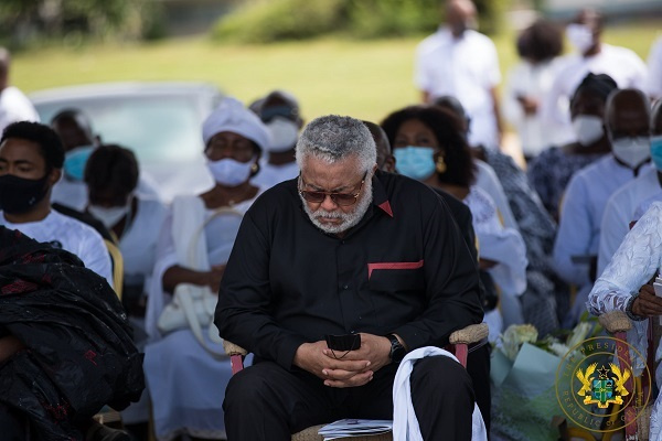 Former President Jerry John Rawlings