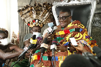 The Paramount Chief of Asante Mampong, Daasebre Osei Bonsu II