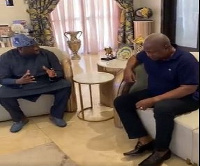 CEO of Ovation International, Dele Momodu and former president John Mahama