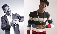 Shatta Wale and Stonebwoy (R)