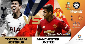 Tottenham will play United in the ICC