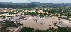 Galamsey Devastation Srem Photo 