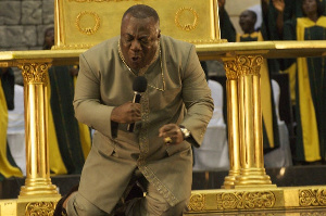 Archbishop Nicholas Duncan Williams Praying