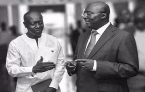 Chairman of the Economic Management Team, Dr. Mahamudu Bawumia and Finance Minister, Ken Ofori-Atta