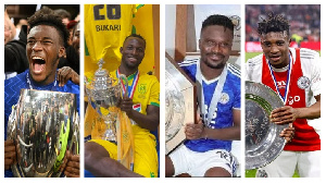 Ghanaians who won trophies in the 2021/2022 season