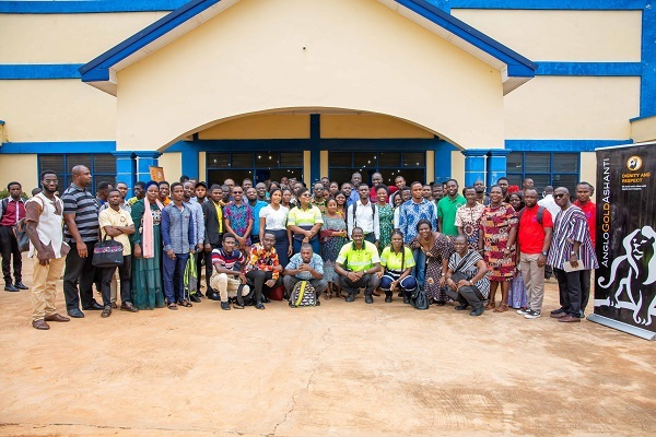 High school teachers receive training at Obuasi