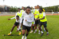 Black Stars hold second training session