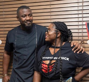 John Dumelo and Lydia Forson