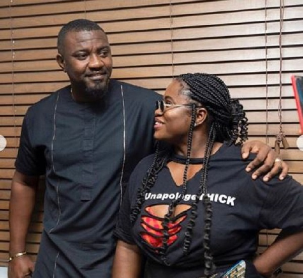 John Dumelo and Lydia Forson