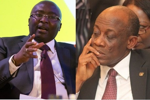 Alhaji Dr Mahamudu Bawumia and Seth Terkper in an enhanced photo