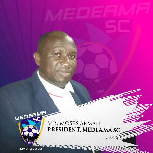 Medeama president Moses Armah