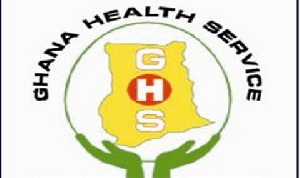 The Ghana Health Service (GHS) logo