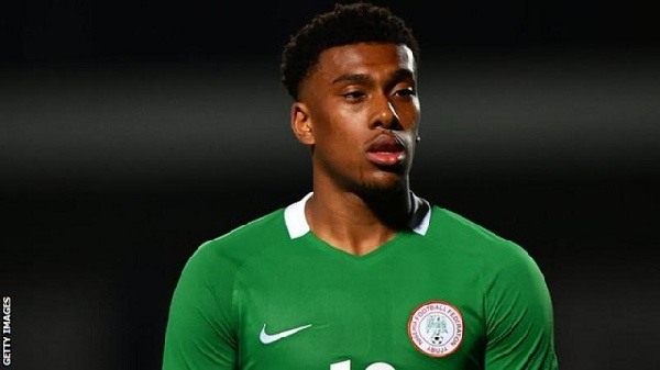 Super Eagles midfielder Alex Iwobi