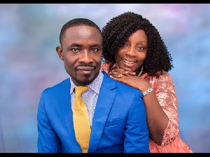 Counsellor Charlotte Oduro and husband, Apostle Solomon Oduro