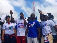 Alhaji Aliu Mahama led a 'Victory Health Walk'