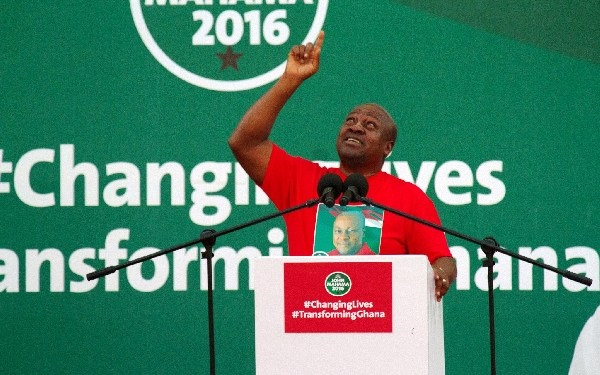 NDC Flagbearer, John Dramani Mahama