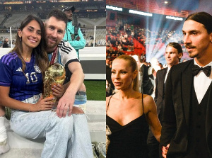 Messi And Antonella ; Zlantan 