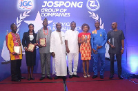 Jospong and Zoomlion executives in group photograph