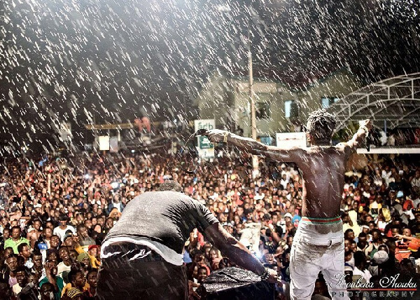 Shatta Wale at the Nima SallahFest