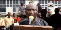 Vice President, Bawumia read the tribute on behalf of governent