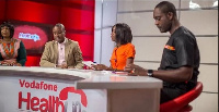 Experts on the Vodafone Healthline set