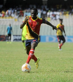 Hearts of Oak winger Isaac Mensah