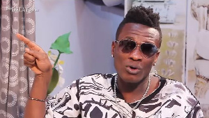 Asamoah Gyan in an interview on The Delay Show