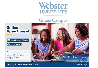 The Ghana campus offers both undergraduate and master