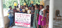 Some single mothers who participated in the programme