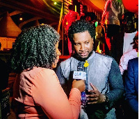 Sonnie Badu during an interview