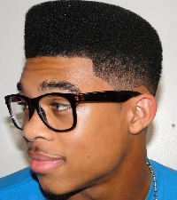 Fade Afro Haircut