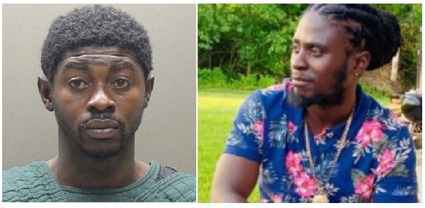 Suspect Dennis Mensah and deceased Prince Asare