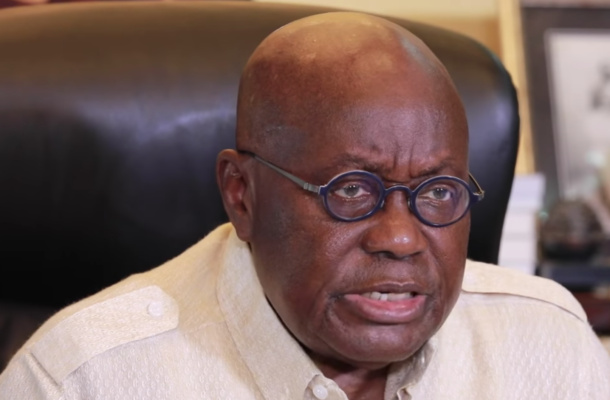 Nana Addo Dankwa Akufo-Addo is Ghana's president